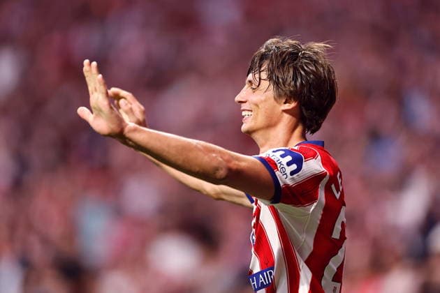 Robin Le Normand (Atletico), SEPTEMBER 16, 2026 - Football Soccer : Le Normand celebrate after his goal during Spanish LaLiga EA Sports match between Club Atletico de Madrid - CA Osasuna at the Estadio Riyahd Air Metropolitano in Madrid, Spain. Noxthirdxpartyxsales  aflo_348582201 MutsuxKawamorix