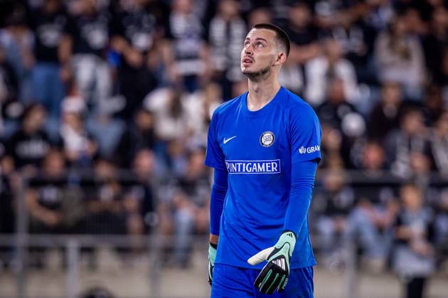 STURM GRAZ - RENNES Danil Khudyakov of Sturm during the matchday 1 of UEFA Europa league - league phase football match between SK Sturm Graz and Rennes at the Stadium Graz Liebenau. Graz, Austria, September 16, 2026. Photo by Branislav Racko Copyright: xx 080A3166