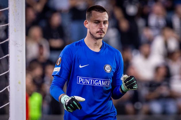STURM GRAZ - RENNES Danil Khudyakov of Sturm during the matchday 1 of UEFA Europa league - league phase football match between SK Sturm Graz and Rennes at the Stadium Graz Liebenau. Graz, Austria, September 16, 2026. Photo by Branislav Racko Copyright: xx 080A3253