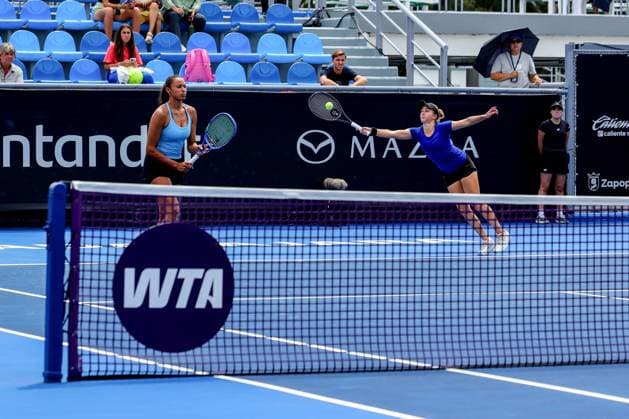WTA GUADALAJARA OPEN 2026 WTA GUADALAJARA OPEN 2026 DALAYNA HEWITT CATHERINE HARRISON VS KATARZYNA PITER QUINN GLEASON 09 16 2026 GUADALAJARA, JALISCO Action photo of Dalayna Hewitt and Catherine Harrison during a match at the 2026 WTA Guadalajara Open, held at the Centro Panamericano de Tenis in Guadalajara, Jalisco, Mexico Action photo of Dalayna Hewitt and Catherine Harrison, during a match at the 2026 WTA Guadalajara Open held at the Centro Panamericano de Tenis in Guadalajara, Jalisco, Mexico. PHOTO BY IMAGENSHOP PHOTO AGENCY GUADALAJARA, JALISCO, MEXICO Copyright: xIMAGENSHOPxAGENCIAxFOTOGRAFICAx