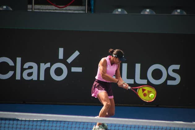 SP Open agita calendário do tênis em SP SaO PAULO, SP - 16.09.2026: SP OPEN AGITA CALENDaRIO DO TÃªNIS EM SP - The second edition of the SP Open, a WTA, Tennis Damen 250 tournament, brings together Brazilian and international tennis players between September 12 and 20, 2026, at Parque Villa-Lobos, in Sao Paulo (SP). In the photo, Brazilian Nauhany Vitoria Leme during a match against Astra Sharma of Australia, this Wednesday (16). (Photo: AngÃ lica Alves Fotoarena) x3017456x  AngÃ licaxAlves