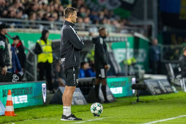 Thomas Woerle, SC Preussen Münster, Head Coach (GER), SC Preussen Münster vs. 1. FC Saarbrücken, Soccer, 3. Liga, Matchday 6, 2026–2027 Season, September 16, 2026 DFL regulations prohibit the use of photographs as image sequences and or quasi-video GER, SC Preussen Münster vs. 1 FC Saarbrücken, Soccer, 3rd Division, Matchday 6, 2026–2027 season, September 16, 2026, Münster Copyright: xEibner-Pressefoto JanxRollingerx EP_JSK