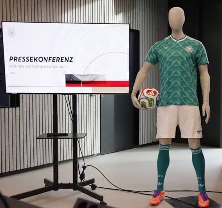 September 17, 2026 xphx Frankfurt am Main, DFB Campus: National Team Coach Jürgen Klopp announces the first roster for the German national team. The new jersey