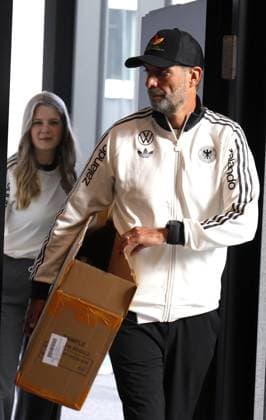 September 17, 2026 xphx Frankfurt am Main, DFB Campus: National Team Coach Jürgen Klopp announces the first roster for the German national team. The photo shows National Team Coach Jürgen Klopp.