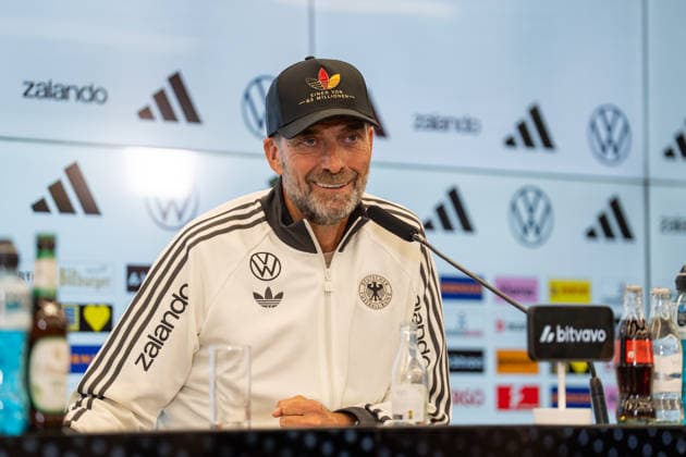 September 17, 2026, GER, UEFA Nations League 2026–2027 Nomination Press Conference with National Team Coach Jürgen Klopp; Jürgen Klopp, National Team Coach, Head Coach, Germany, Frankfurt, DFB Campus, Frankfurt, Germany Copyright: xnordphotoxGmbHx xChristianxSchulzex