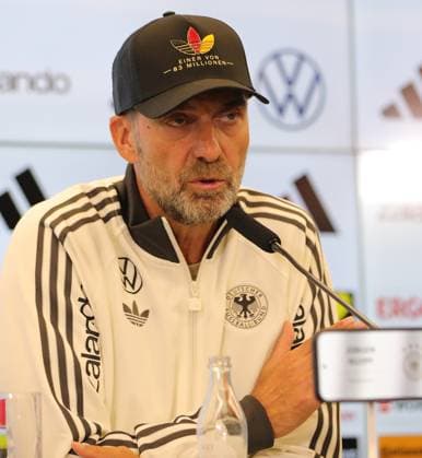 September 17, 2026 xphx Frankfurt am Main, DFB Campus: National Team Coach Jürgen Klopp announces the first roster for the German national team. The photo shows National Team Coach Jürgen Klopp.