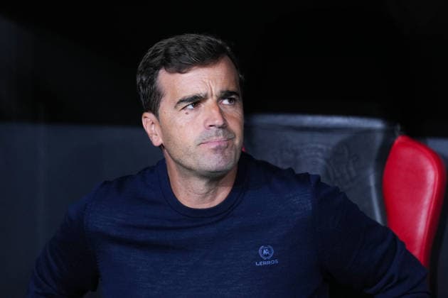 September 16, 2026, xydrx, Men s, Soccer, Europa League, Bayer 04 Leverkusen vs. NK Celje, 2026–2027 Season, BayArena, Carles Martinez, Head Coach of Bayer 04 Leverkusen. Regulations prohibit any use of photographs as image sequences and or quasi-video. Copyright: HMBxMedia YannisxDreimann
