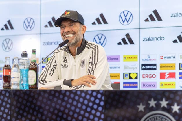 UEFA Nations League 2026–2027 Roster Announcement Press Conference with National Team Coach Jürgen Klopp; National Team Coach Jürgen Klopp speaks to journalists at a press conference on the DFB Campus in Frankfurt am Main on September 17, 2026; Frankfurt am Main, Hesse, Germany; DFB Campus