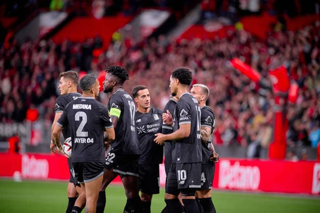 LEVERKUSEN, GERMANY - 16 SEPTEMBER, 2026: - The UEFA Europa League match Bayer 04 Leverkusen vs. NK Celje at BayArena.  Copyright: xVitaliixKliuievx