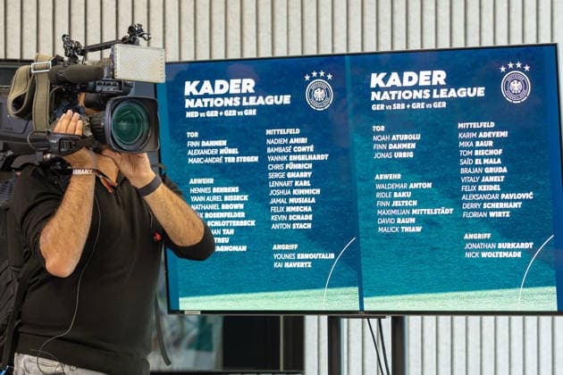 UEFA Nations League 2026–2027 Roster Announcement Press Conference with National Team Coach Jürgen Klopp: Announcement of the National Team Roster for the Upcoming Four International Matches. Press conference at the DFB Campus in Frankfurt am Main on September 17, 2026; Frankfurt am Main, Hesse, Germany; DFB Campus