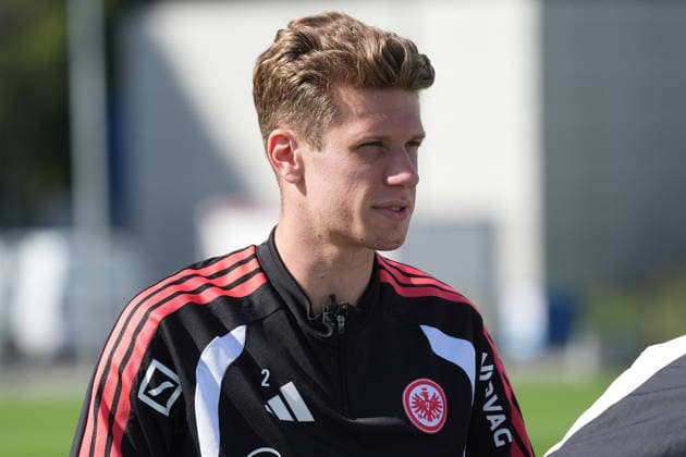 Elias Baum, Eintracht Frankfurt, September 17, 2026, Bundesliga, 2026–27 Season, Eintracht Frankfurt Training