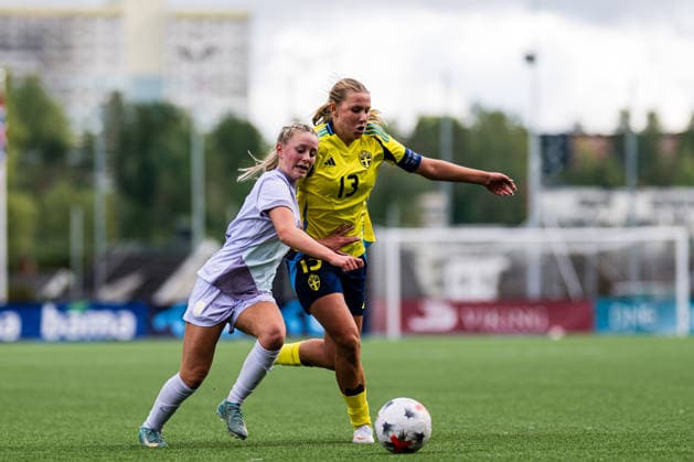 Football, Women’s, U15 friendly, Norway v Sweden