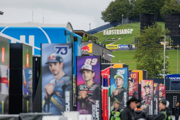 MOTORSPORTS - MotoGP, GP of Austria 2026 SPIELBERG,AUSTRIA,17.SEP.26 - MOTORSPORTS - MotoGP, Grand Prix of Austria, Red Bull Ring, preview. Image shows an overview of the padock.  GEPAxpictures xMatthiasxTrinkl