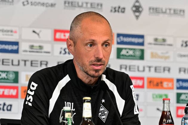 September 17, 2026, Mönchengladbach Soccer, Men s, 2026–2027 season, Borussia Mönchengladbach press conference ahead of the match against 1. FSV Mainz 05 Jan Moritz Lichte, interim coach of Gladbach. DFL regulations prohibit any use of photographs as image sequences and or quasi-video content at Borussia Park, North Rhine-Westphalia, Germany
