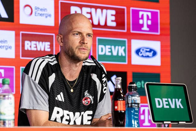 Press Conference, 1 FC Köln, September 17, 2026: Rene Wagner, Head Coach of 1 FC Köln, during the press conference ahead of the Bundesliga match against SV Werder Bremen. Press Conference, 1 FC Köln, Geißbockheim, Cologne, September 17, 2026 Copyright: xBEAUTIFULxSPORTS Buriakovx