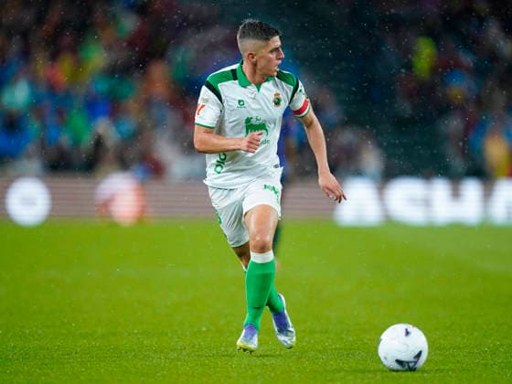 ESP: FC Barcelona, Barca - Racing Club de Santander. La Liga EA Sports. Matchday 6. Inigo Sainz-Maza of Real Racing Club of Santander during the La Liga EA Sports match between FC Barcelona and Real Racing Club de Santander played at Spotify Camp Nou Stadium on 16 Sept 2026 in Barcelona, Spain. kpng Copyright: xSergioxRuizx xPRESSINPHOTOx PS_2627_BAR_RAC_150