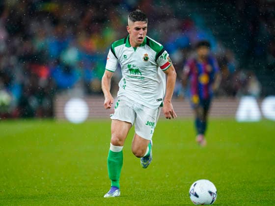 ESP: FC Barcelona, Barca - Racing Club de Santander. La Liga EA Sports. Matchday 6. Inigo Sainz-Maza of Real Racing Club of Santander during the La Liga EA Sports match between FC Barcelona and Real Racing Club de Santander played at Spotify Camp Nou Stadium on 16 Sept 2026 in Barcelona, Spain. kpng Copyright: xSergioxRuizx xPRESSINPHOTOx PS_2627_BAR_RAC_152