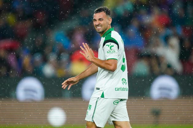 ESP: FC Barcelona, Barca - Racing Club de Santander. La Liga EA Sports. Matchday 6. Juan Carlos Arana of Real Racing Club of Santander during the La Liga EA Sports match between FC Barcelona and Real Racing Club de Santander played at Spotify Camp Nou Stadium on 16 Sept 2026 in Barcelona, Spain. kpng Copyright: xSergioxRuizx xPRESSINPHOTOx PS_2627_BAR_RAC_156