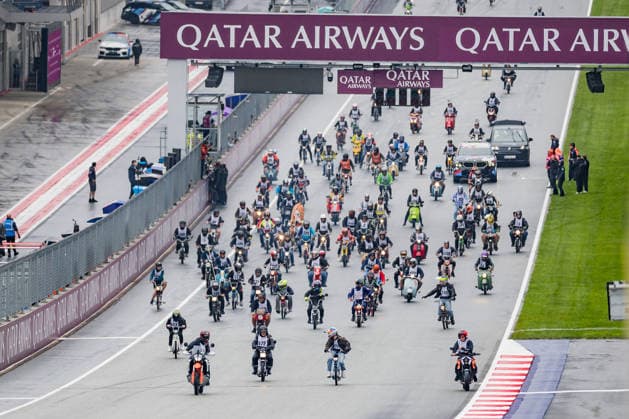 MOTORSPORTS - MotoGP, GP of Austria 2026 SPIELBERG,AUSTRIA,17.SEP.26 - MOTORSPORTS - MotoGP, Grand Prix of Austria, Red Bull Ring, preview, MopedGP. Image shows a participant.  GEPAxpictures xMatthiasxTrinkl