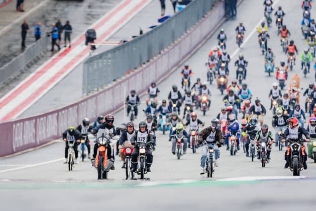 Motorsport, MotoGP, Austrian Grand Prix in Spielberg, moped races