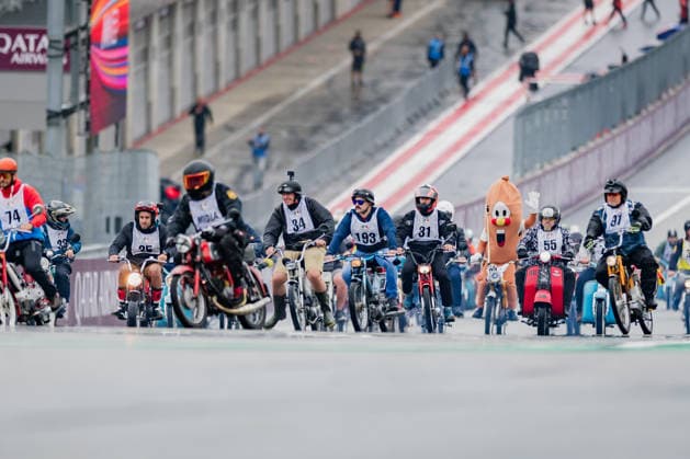 MOTORSPORTS - MotoGP, GP of Austria 2026 SPIELBERG,AUSTRIA,17.SEP.26 - MOTORSPORTS - MotoGP, Grand Prix of Austria, Red Bull Ring, preview, MopedGP. Image shows a participant.  GEPAxpictures xMatthiasxTrinkl