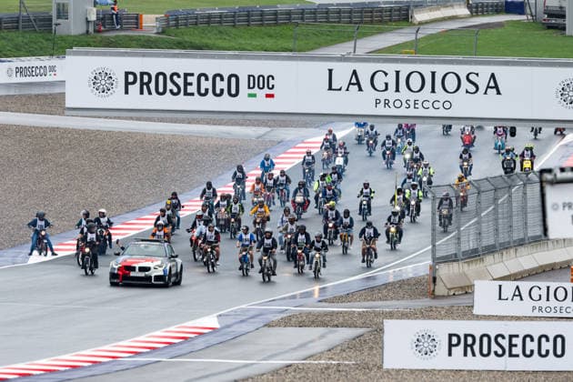 MOTORSPORTS - MotoGP, GP of Austria 2026 SPIELBERG,AUSTRIA,17.SEP.26 - MOTORSPORTS - MotoGP, Grand Prix of Austria, Red Bull Ring, preview, MopedGP. Image shows participants. Keywords: rider.  GEPAxpictures xMaticxKlansek
