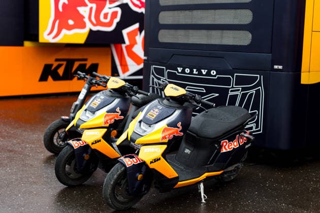 MOTORSPORTS - MotoGP, GP of Austria 2026 SPIELBERG,AUSTRIA,17.SEP.26 - MOTORSPORTS - MotoGP, Grand Prix of Austria, Red Bull Ring, preview. Image shows moped scooters.  GEPAxpictures xMaticxKlansek