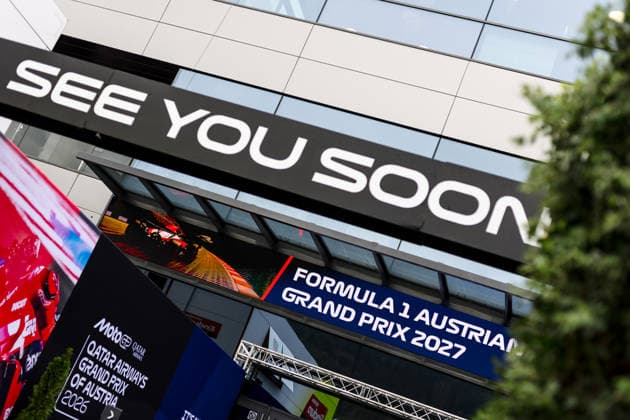 MOTORSPORTS - MotoGP, GP of Austria 2026 SPIELBERG,AUSTRIA,17.SEP.26 - MOTORSPORTS - MotoGP, Grand Prix of Austria, Red Bull Ring, preview. Image shows a sign.  GEPAxpictures xMaticxKlansek