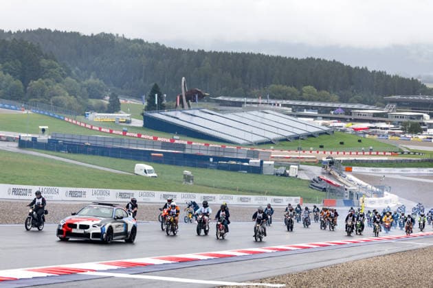 MOTORSPORTS - MotoGP, GP of Austria 2026 SPIELBERG,AUSTRIA,17.SEP.26 - MOTORSPORTS - MotoGP, Grand Prix of Austria, Red Bull Ring, preview, MopedGP. Image shows participants. Keywords: rider.  GEPAxpictures xMaticxKlansek
