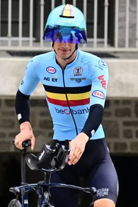 UCI 2026 Road World Championship, WM, Weltmeisterschaft Montreal 17 09 2026 BROMONT, CANADA - SEPTEMBER 17 : Segaert Alec (BEL) of Bahrain Victorius pictured during a training session prior to the Men Elite cycling road race of the 2026 UCI Road World Championships 93th edition an UCI World Championships cycling race in Montreal on September 17, 2026 in Bromont, Canada, 17 09 2026 Bromont Canada  Copyright: xPeterxDexVoechtx