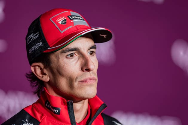 MOTORSPORTS - MotoGP, GP of Austria 2026 SPIELBERG,AUSTRIA,17.SEP.26 - MOTORSPORTS - MotoGP, Grand Prix of Austria, Red Bull Ring, preview, press confernce. Image shows Marc Marquez (ESP Ducati Lenovo Team).  GEPAxpictures xMatthiasxTrinkl