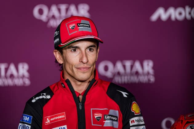 MOTORSPORTS - MotoGP, GP of Austria 2026 SPIELBERG,AUSTRIA,17.SEP.26 - MOTORSPORTS - MotoGP, Grand Prix of Austria, Red Bull Ring, preview, press confernce. Image shows Marc Marquez (ESP Ducati Lenovo Team).  GEPAxpictures xMatthiasxTrinkl
