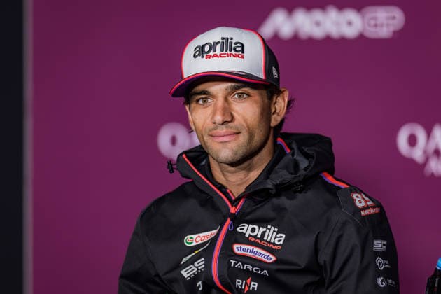 MOTORSPORTS - MotoGP, GP of Austria 2026 SPIELBERG,AUSTRIA,17.SEP.26 - MOTORSPORTS - MotoGP, Grand Prix of Austria, Red Bull Ring, preview, press confernce. Image shows Jorge Martin (ESP Aprilia Racing).  GEPAxpictures xMatthiasxTrinkl