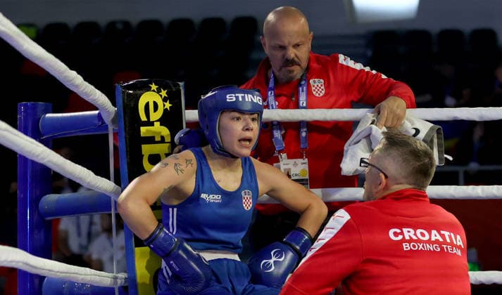 Boxen, EM in Sofia 17.09.2026 Sofija Sofia EP u Boksanju European Boxing Senior Elite Championships Zene Women s 65 kg Sara Beram Hrvatska Croatia :