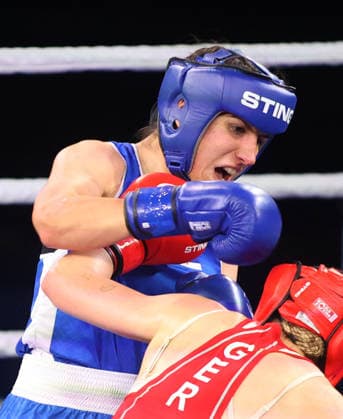 Boxen, EM in Sofia 17.09.2026 Sofija Sofia EP u Boksu European Boxing Senior Elite Championships Zene Women s 65 kg Anastasija Lukajic Srbija Serbia :