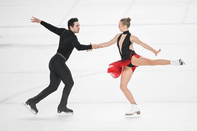 ISU Junior Grand Prix of Figure skating, Eiskunstlauf in Ankara ANKARA, TURKIYE - SEPTEMBER 17: Young figure skaters perform during the junior pair skating short program event on the opening day of the ISU Junior Grand Prix of Figure Skating at the Cayyolu Ice Skating Complex in Ankara, Turkiye, on September 17, 2026. Organized jointly by the International Skating Union (ISU) and the Turkish Ice Skating Federation, the tournament brings together 144 athletes from 39 countries competing across multiple disciplines. Harun Ozalp Anadolu Ankara Turkey. Editorial use only. Please get in touch for any other usage.  Copyright: x2026xAnadoluxHarunxOzalpx