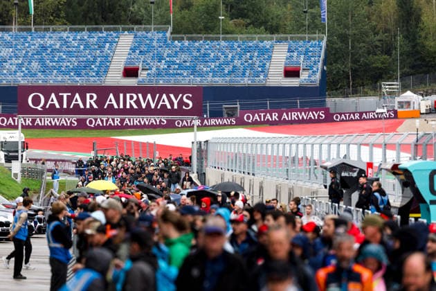 MOTORSPORTS - MotoGP, GP of Austria 2026 SPIELBERG,AUSTRIA,17.SEP.26 - MOTORSPORTS - MotoGP, Grand Prix of Austria, Red Bull Ring, preview, pit lane walk. Image shows the fans.  GEPAxpictures xMaticxKlansek