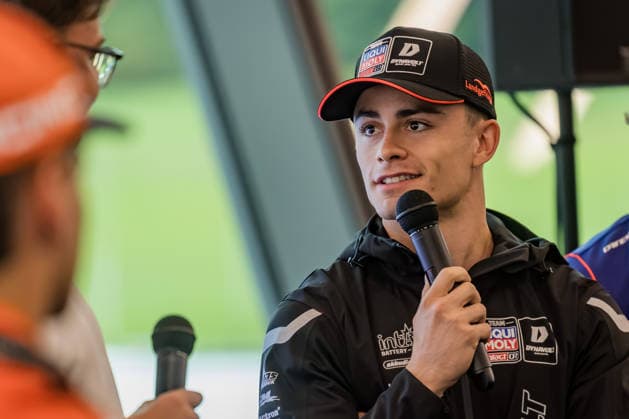 MOTORSPORTS - MotoGP, GP of Austria 2026 SPIELBERG,AUSTRIA,17.SEP.26 - MOTORSPORTS - MotoGP, Grand Prix of Austria, Red Bull Ring, preview, Moto2 and Moto3 trophy reveal. Image shows Manuel Gonzalez (ESP LIQUI MOLY Dynavolt Intact GP).  GEPAxpictures xMatthiasxTrinkl