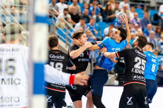 Handball, Champions League, Wisla Plock v MT Melsungen