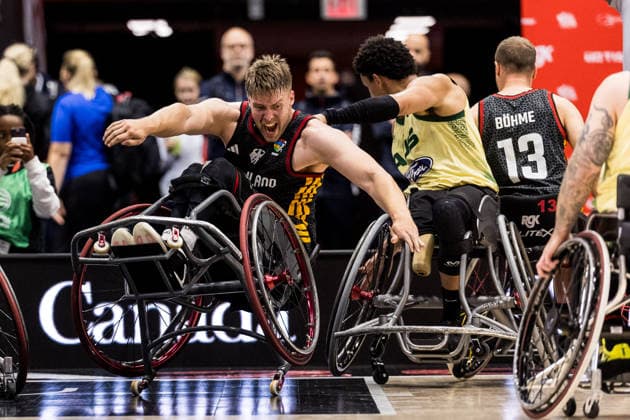 Wheelchair basketball, IWBF World Championships, Australia v Germany