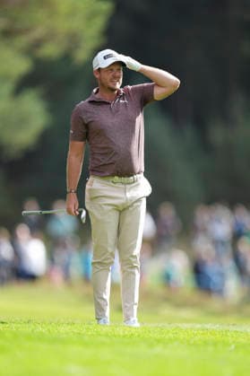 VIRGINIA WATER, ENGLAND - SEPTEMBER 17: Danny Willett (ENG) walks up the eleventh fairway during Round 1 at the BMW PGA, Golf Herren Championship at Wentworth Golf Club, Virginia Water on September 17, 2026 in Surrey, England The BMW PGA Championship