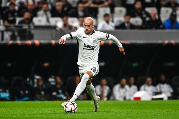 Besiktas v Olympique Marseille - UEFA Europa League ISTANBUL, TURKIYE - SEPTEMBER 17: Vaclav Cerny of Besiktas in action during the UEFA Europa League Week 1 match between Besiktas and Olympique Marseille at Tupras Stadium in Istanbul, Turkiye, on September 17, 2026. Hakan Akgun Anadolu Istanbul Turkey. Editorial use only. Please get in touch for any other usage.  Copyright: x2026xAnadoluxHakanxAkgunx