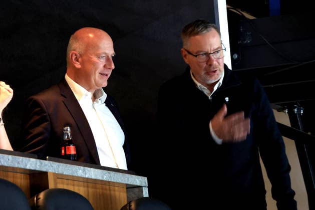 September 17, 2026, GER, DEU, Germany, Governing Mayors of Berlin: Kai Wegner, Thomas Bothstede; Managing Director of Eisbären Berlin nordphoto GmbH; Engler Berlin; Uber Arena Berlin; Germany Copyright: xNordphotox xEnglerx