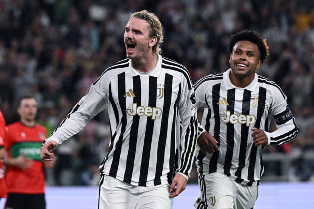 Cm Torino 117 09 2026 - Europa League Juventus-NEC Nijmegen foto Cristiano Mazzi Image nella foto: esultanza gol Nick Woltemade 