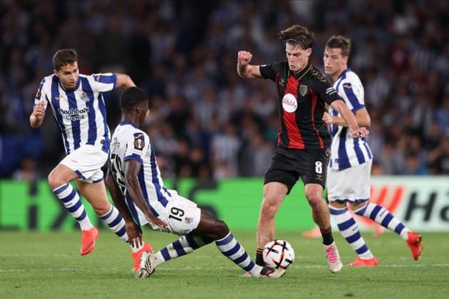 Football, Europa League, Real Sociedad San Sebastian - AFC Bournemouth