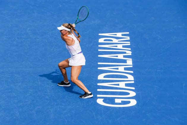 WTA GUADALAJARA OPEN 2026 WTA GUADALAJARA OPEN 2026 MAGDALENA FRECH VS IVA JOVIC 09 17 2026 GUADALAJARA, JALISCO Action photo of Magdalena Frech of Poland during a match at the 2026 WTA Guadalajara Open, held at the Centro Panamericano de Tenis in Guadalajara, Jalisco, Mexico Action photo of Magdalena Frech of Poland, during a match at the 2026 WTA Guadalajara Open held at the Centro Panamericano de Tenis in Guadalajara, Jalisco, Mexico. PHOTO BY IMAGENSHOP PHOTO AGENCY GUADALAJARA, JALISCO, MEXICO Copyright: xIMAGENSHOPxAGENCIAxFOTOGRAFICAx