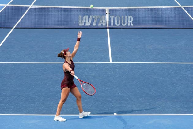 WTA GUADALAJARA OPEN 2026 WTA GUADALAJARA OPEN 2026 MAGDALENA FRECH VS IVA JOVIC 09 17 2026 GUADALAJARA, JALISCO Action photo of Iva Jovic of the United States during a match at the 2026 WTA Guadalajara Open, held at the Centro Panamericano de Tenis in Guadalajara, Jalisco, Mexico Action photo of Iva Jovic of the United States, during a match at the 2026 WTA Guadalajara Open held at the Centro Panamericano de Tenis in Guadalajara, Jalisco, Mexico. PHOTO BY IMAGENSHOP PHOTO AGENCY GUADALAJARA, JALISCO, MEXICO Copyright: xIMAGENSHOPxAGENCIAxFOTOGRAFICAx