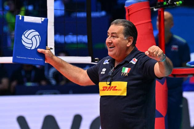 IPA88650632 - Fefge De Giorgi, head coach of Italy  Copyright: xDuilioxDellaxLibera IPAxSportx xx IPA88650632