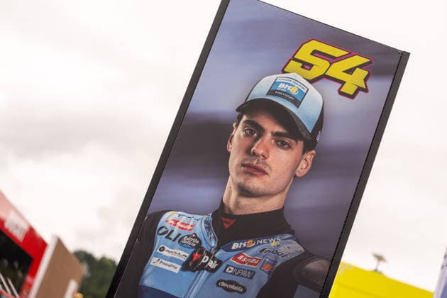 SPIELBERG, AUSTRIA - SEPTEMBER 17: Das Bild zeigt Fermin Aldeguer aus Spanien vom BK8 Gresini Racing MotoGP Team mit seiner Startnummer 54. während des MotoGP Großer Preis von Österreich 2026 von RED BULL RING am September 17, 2026 in SPIELBERG, AUSTRIA, SPIELBERG. SPIELBERG, AUSTRIA - SEPTEMBER 17: Image shows Fermin Aldeguer of Spain from the BK8 Gresini Racing MotoGP Team with his race number 54 during the MotoGP Grand Prix of Austria 2026 at the Red Bull Ring on September 17, 2026 in Spielberg, Austria. Copyright: xIBEX.agencyx xKlausxPressbergerx