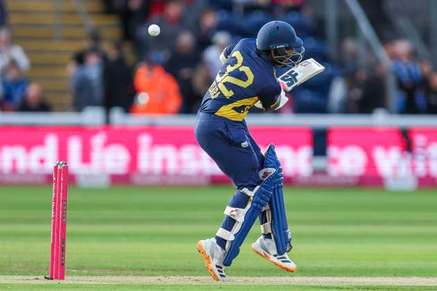 England v Sri Lanka - 2nd Vitality IT20 Lahiru Udara of Sri Lanka, wearing number 32, bats during the second men s international T20 match between England and Sri Lanka at Sophia Gardens in Cardiff, on September 17, 2026. Cardiff South Glamorgan United Kingdom  Copyright: xMIxNewsx originalFilename:fletcher-englandv260917_nprhT.jpg